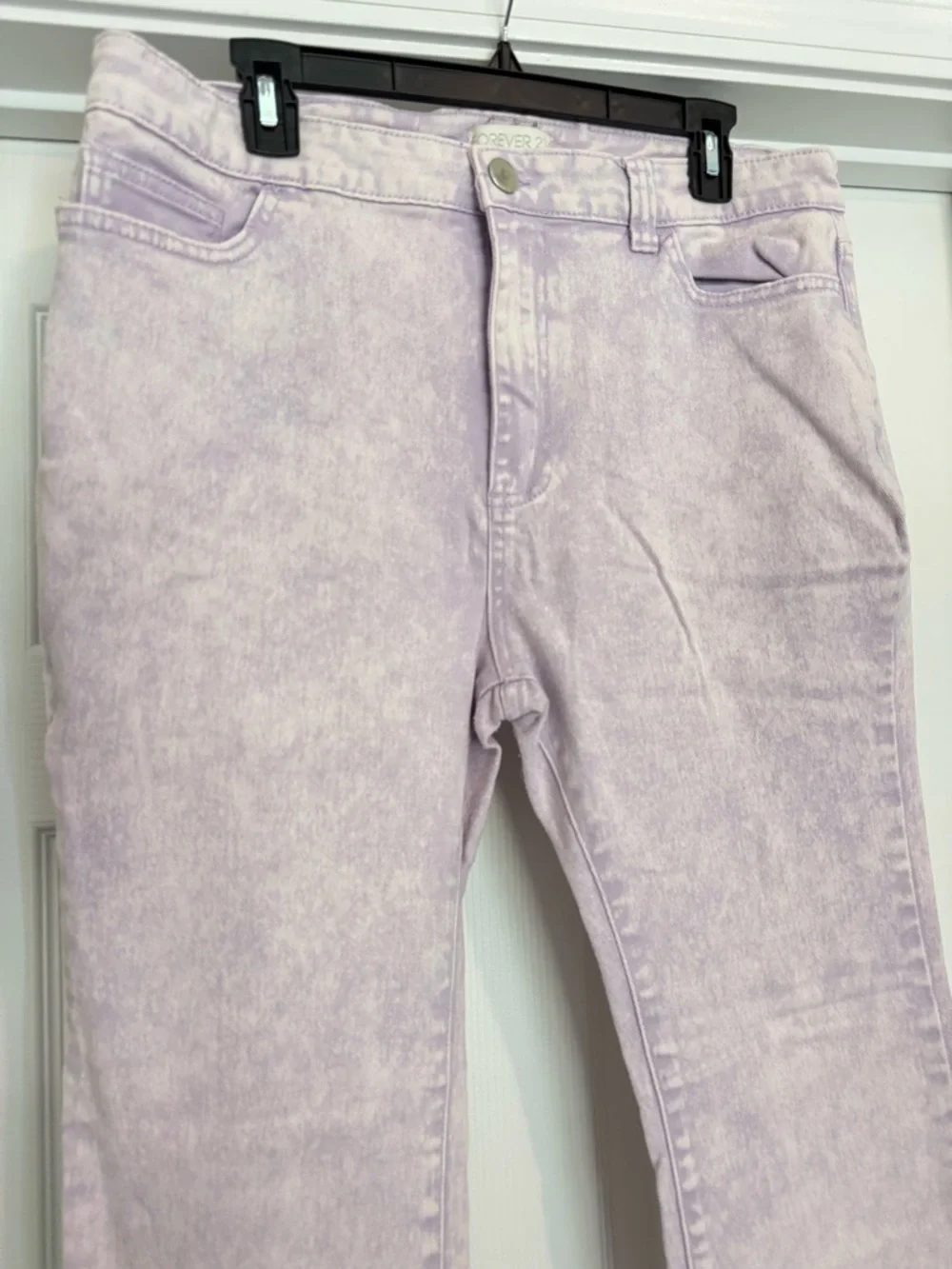 Forever 21 Lavender Skinny Jeans - Picture 9 of 9